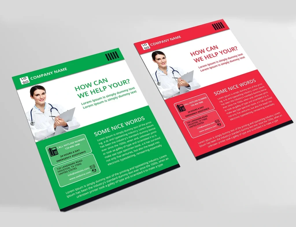 I will Design Flyer, Trifold, Bifold Brochure, Banner, Leaflet, Postcard, Billboard