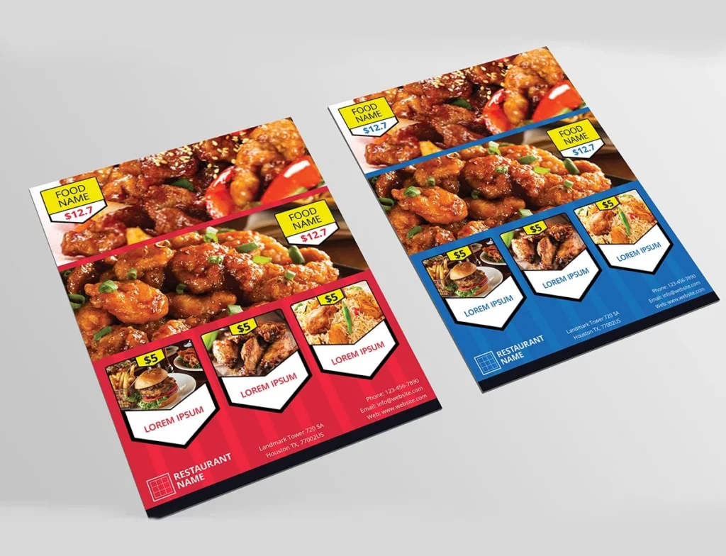 I will Design Flyer, Trifold, Bifold Brochure, Banner, Leaflet, Postcard, Billboard