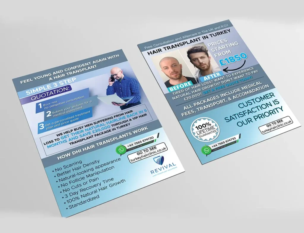 I will Design Flyer, Trifold, Bifold Brochure, Banner, Leaflet, Postcard, Billboard